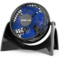 Ideal for Driver Passenger Baby Pet 4 Speeds USB Powered Only OPOLAR Car Fan with Clip 360/° Adjustable Portable Vehicle Cooling Fan for Car Front/&Back Seat